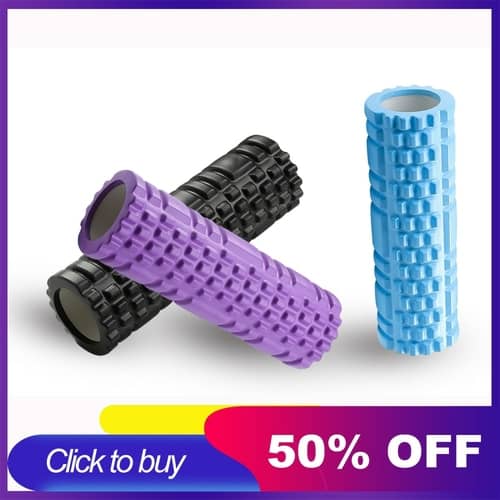 30cm Yoga Column Gym Fitness Foam Roller Pilates Yoga Exercise